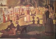 Georges Seurat Sunday Afternoon on the island of the Grande Jatte (nn03) Spain oil painting artist